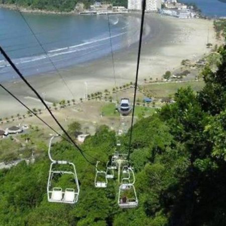 Seu Ap Na Praia Apartman São Vicente Kültér fotó
