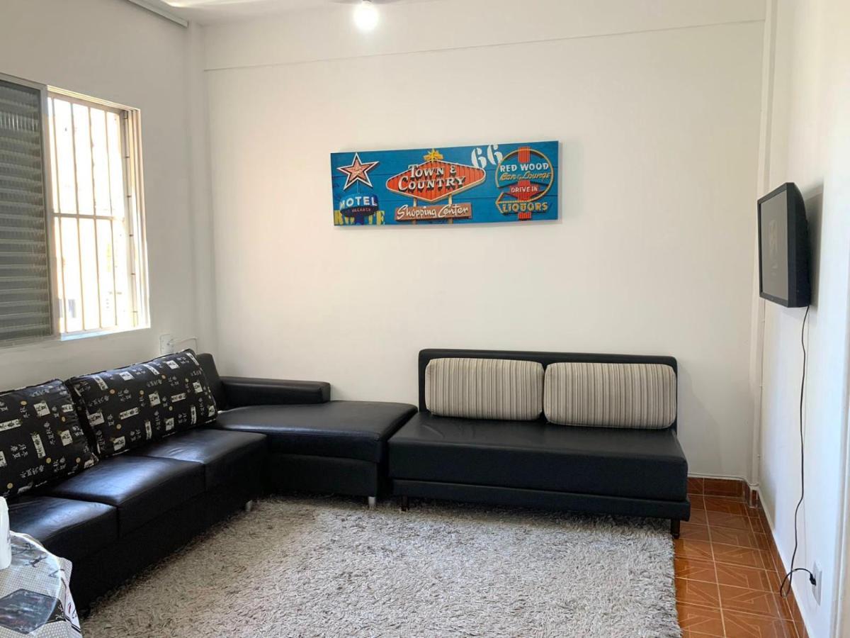 Seu Ap Na Praia Apartman São Vicente Kültér fotó